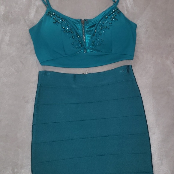 Set bandage skirt w/bralette - Picture 1 of 4